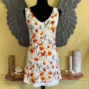 Little Moon Floral Mini Dress